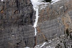 03C Mount Bourgeau Left Hand Waterfall Ice Route Afternoon Banff Ski Sunshine Village
